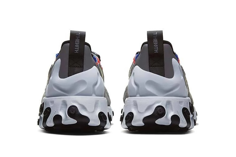 nike react sertu iron grey black light smoke AT5301 004 woven multicolor release date info photos price