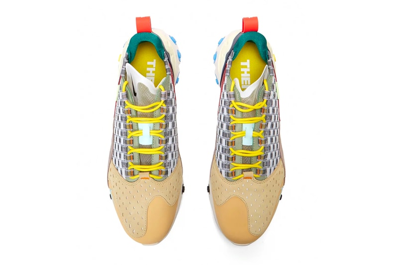 Nike React Sertu wolf Grey AT5301 001 multi color sneakers shoes trainers runners kicks lifestyle woven grosgrain fall winter 2019 footwear foam midsole suede leather rubber the 10th
