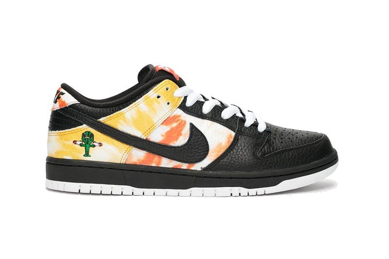 nike sb dunk low ray gun raygun tie dye white BQ6832 001 sandy Bodecker release date info photos price BQ6832 001 