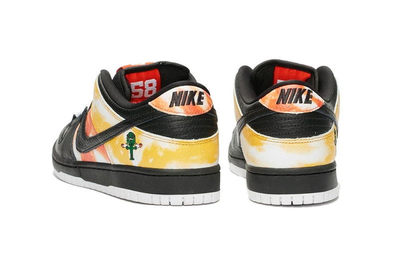 nike sb dunk low ray gun raygun tie dye white BQ6832 001 sandy Bodecker release date info photos price BQ6832 001 