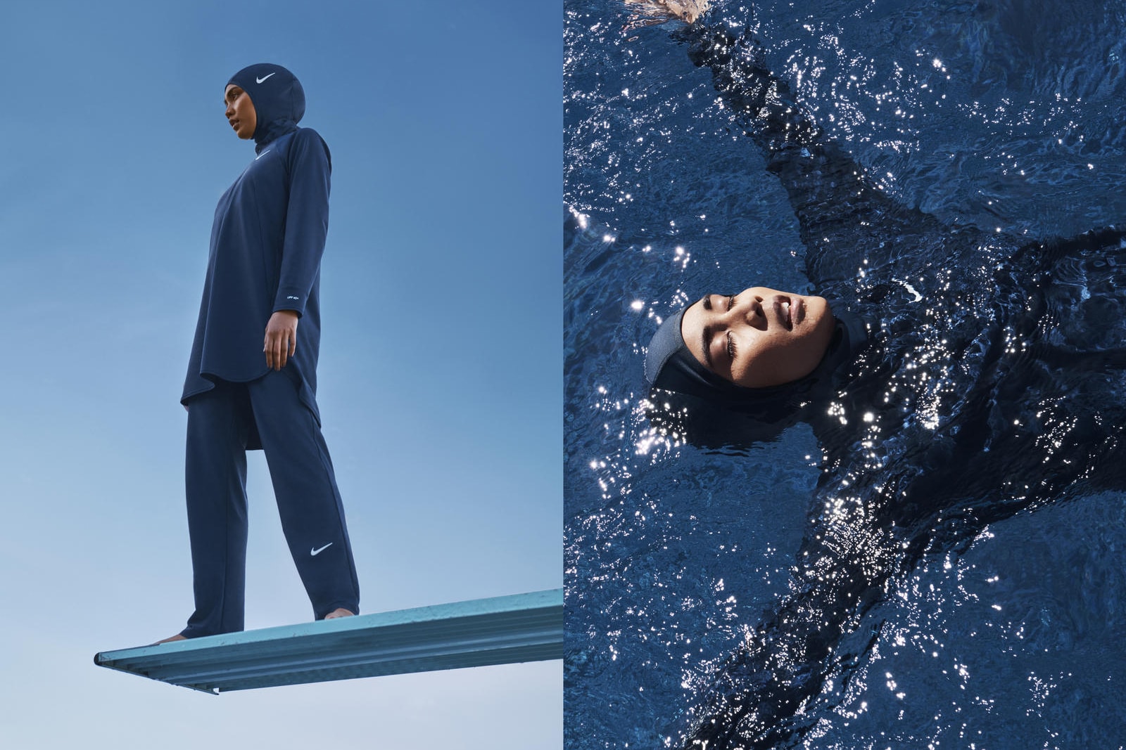 Nike Victory Swim Collection Release Info lookbooks swoosh swimwear nike pro hijab womenswear diversity 
