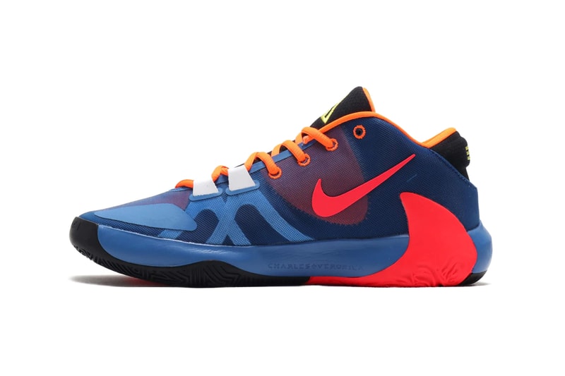 NIKE ZOOM FREAK 1 MULTI TOTAL ORANGE DYNAMIC YELLOW BLACK SPRING 2020 ct8476 800 sneakers footwear kicks shoes runners trainers basketball Giannis Antetokounmpo Release Info Date Price Buy