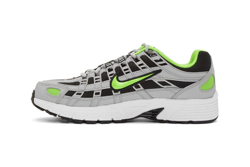 Nike P 6000 Wolf Gray Electric Green Nike Air Pegasus 00s shoes footwear sneakers trainers runners kicks swoosh just do it american colorway sportswear streetwear running