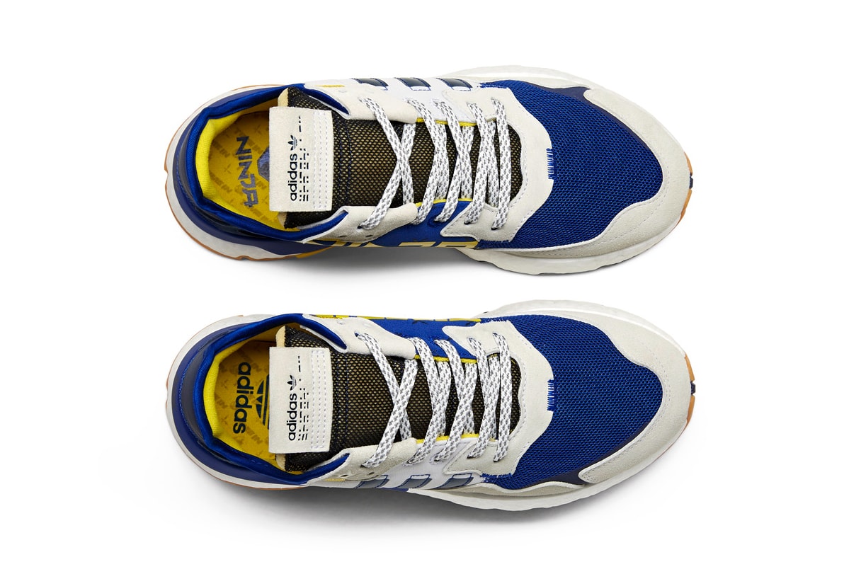 ninja tyler blevens adidas originals nite jogger time in fortnite blue grey yellow white fv6404 release date info photos price