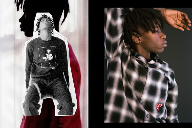 NOAH Depeche Mode 'Violator' Capsule Collection T-shirts Hoodies Knitwear Long Sleeves Rose "Personal Jesus" "World in My Eyes" "Enjoy the Silence" "Policy of Truth" Beanies Scarves Jackets
