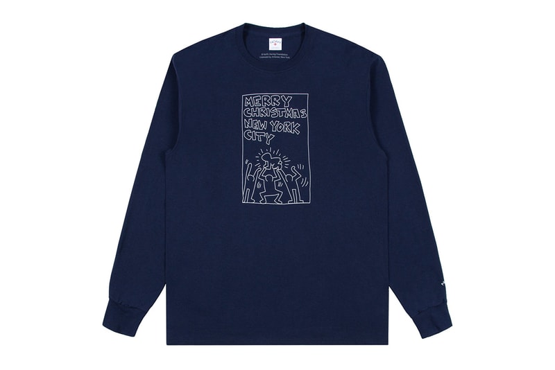 NOAH Drops Festive Keith Haring Holiday T-Shirts christmas poverty