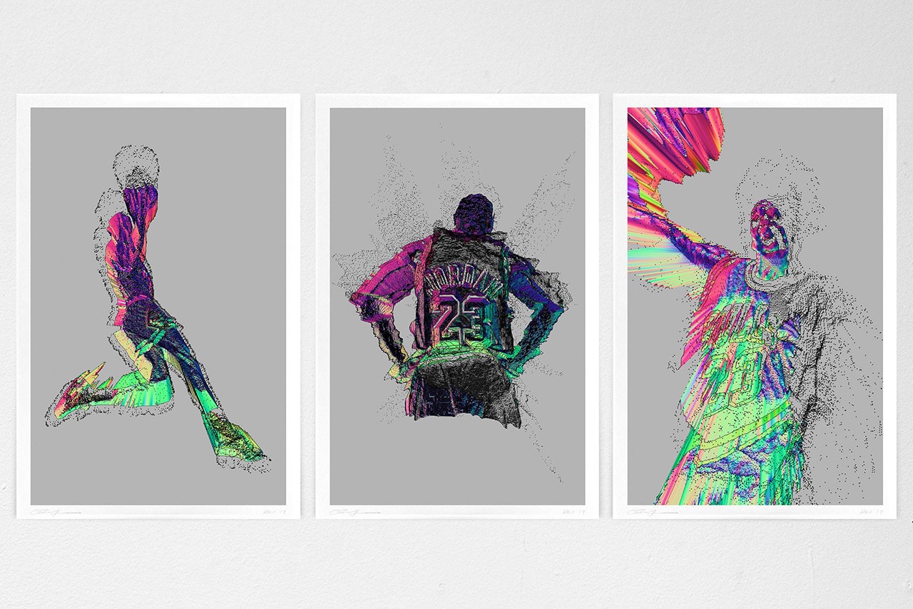 NOPATTERN STUDIO Store & Michael Jordan Digital Prints Release Information T-Shirt Capsule Collection Limited Editions Signed Pieces Artworks Chuck Anderson ACLU Donations