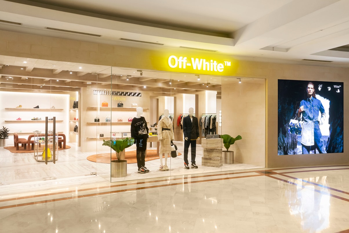 Off-White™ Kuala Lumpur Flagship Reopen, Capsule exclusive yours truly clothing sura klcc release date info december 17 2019 mall store boutique