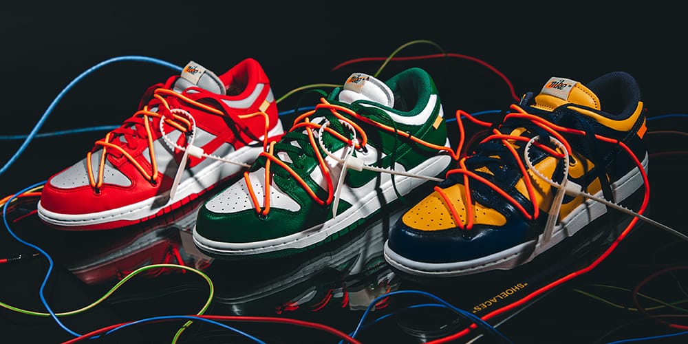 Off-White™ x Nike Dunk Low Closer Look 