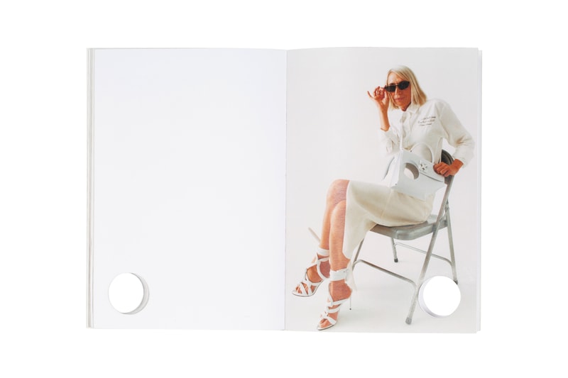 Off-White™ Perforated Book Meteor Bag Release Paris Fashion Week Spring/Summer 2020 White 