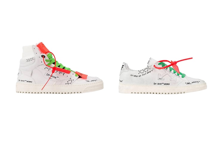 Off-White™ Drops "Sharpie" Versions of the Off-Court 3.0 & Low 2.0