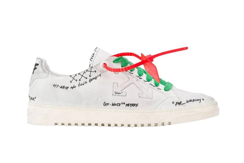 Off-White Sharpie Distressed Off-Court 3.0 Low 2.0 Release shoes sneakers footwear virgil abloh kicks footwear italian trainers 