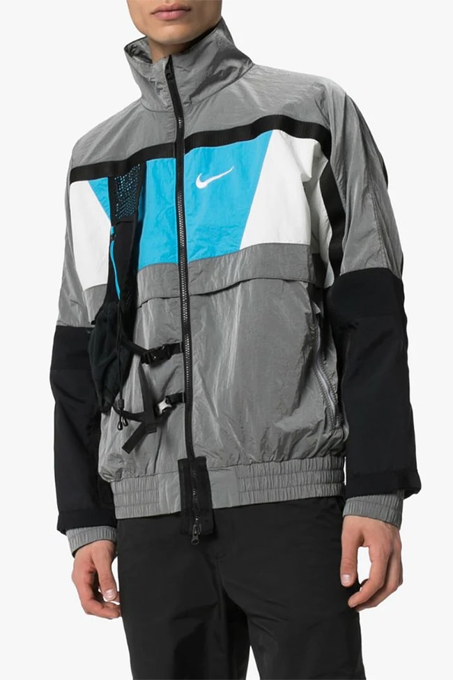 Off-White x Nike Multicolour NRG Jacket Release  jackets outerwear browns fashion sportswear virgil abloh 