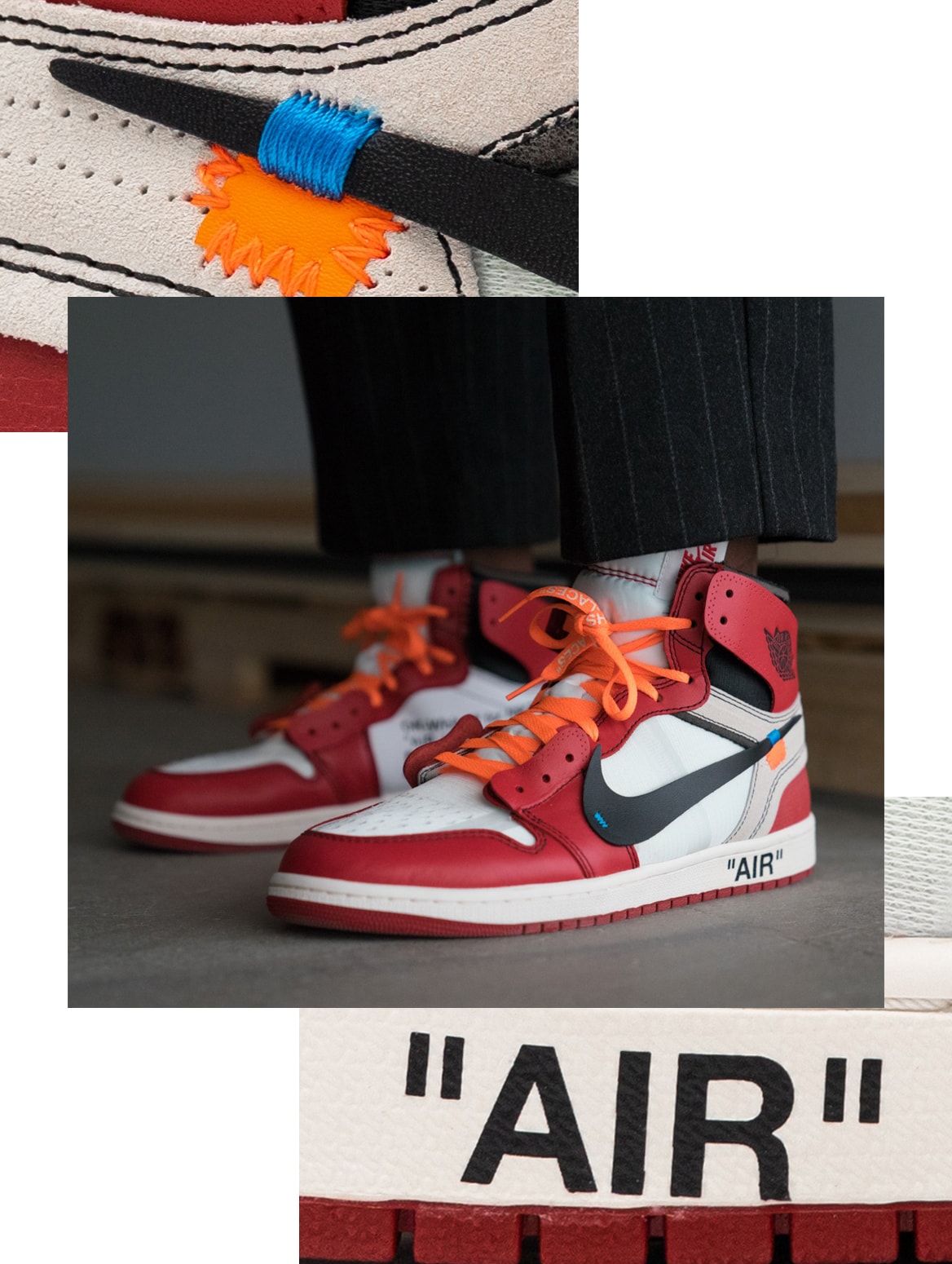 These Louis Vuitton OFF–WHITE x Nike Air Jordan 1s Are Next Level