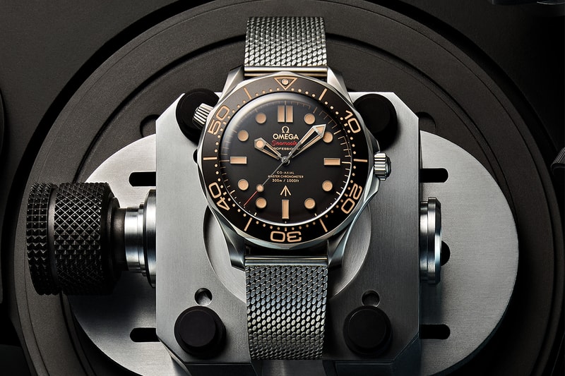 OMEGA Seamaster Diver 300M No Time To Die 007 Edition Release Info Date Milanese strap Daniel Craig