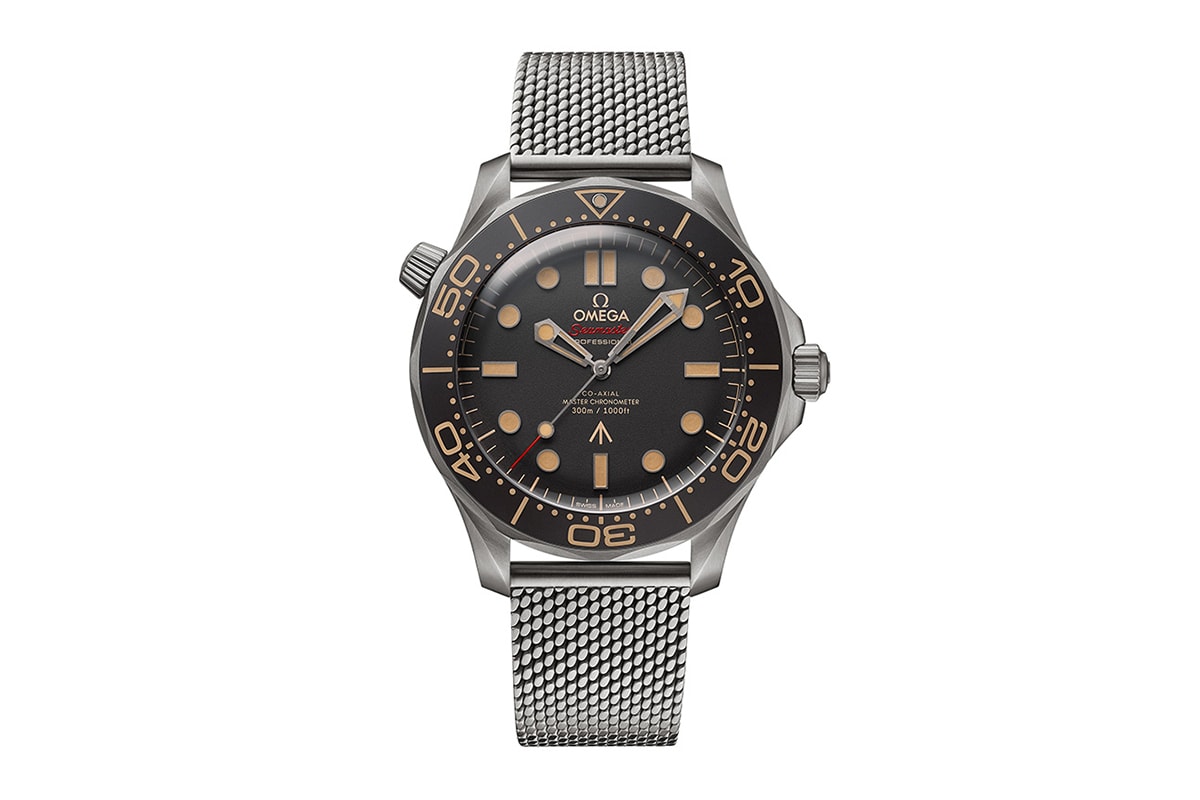 OMEGA Seamaster Diver 300M No Time To Die 007 Edition Release Info Date Milanese strap Daniel Craig