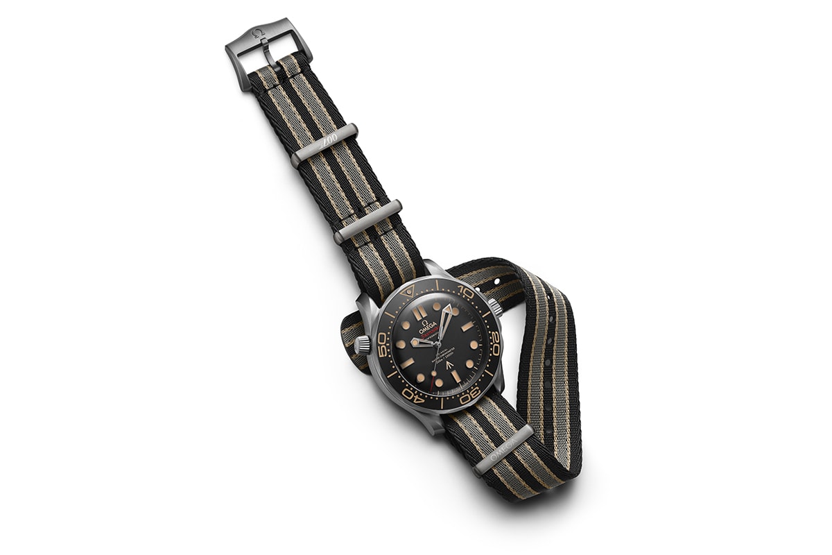 OMEGA Seamaster Diver 300M No Time To Die 007 Edition Release Info Date Milanese strap Daniel Craig