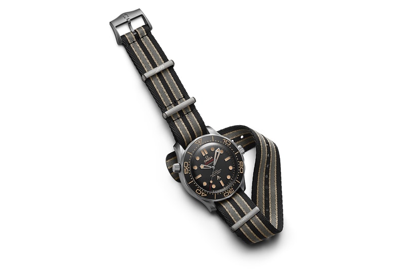 OMEGA Seamaster Diver 300M No Time To Die 007 Edition Release Info Date Milanese strap Daniel Craig