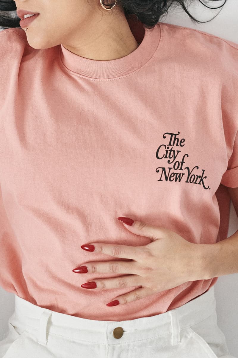 Only NY Holiday 2019 Lookbook Collection City of New York Department of Parks and Recreation Department of Sanitation Department of Transportation Hoodies Long Sleeves T-shirts Green Black Navy Pink White Red