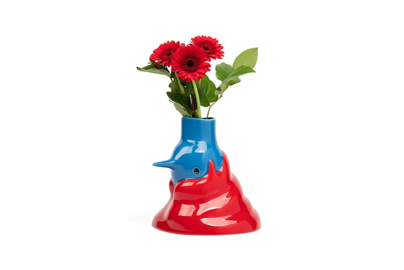 Parra case studyo upside down face vase female bird red hair flowers ceramics art hand painted first look release information buy cop purchase byparra nike