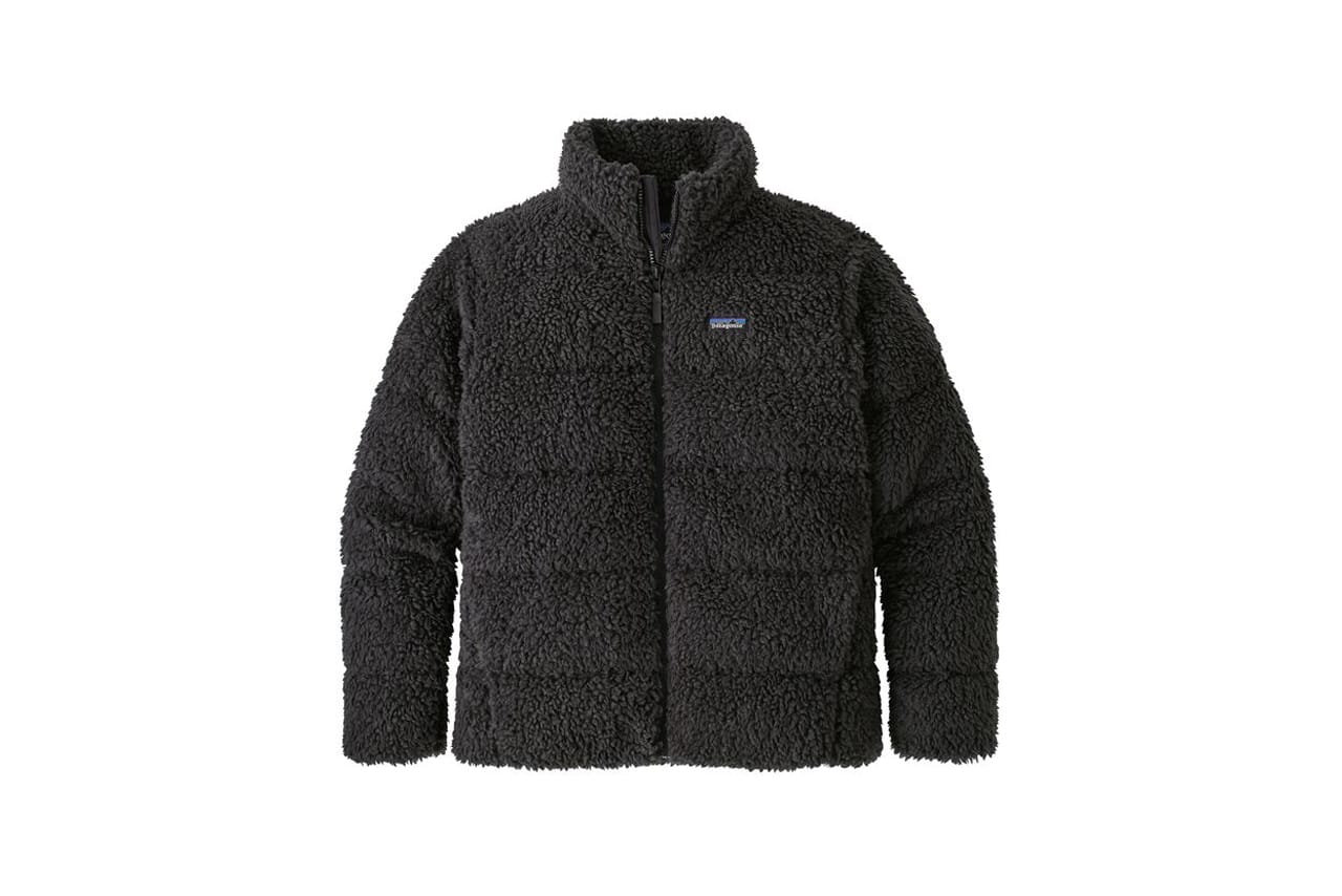 mens fleece lined puffer jacket