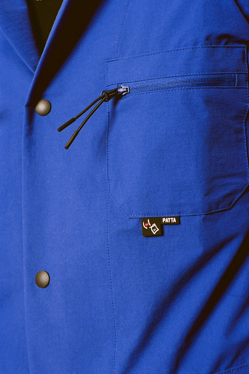 patta bonne suits reijn workwear release information technical tactical nylon buy cop purchase black surf the web blue amsterdam