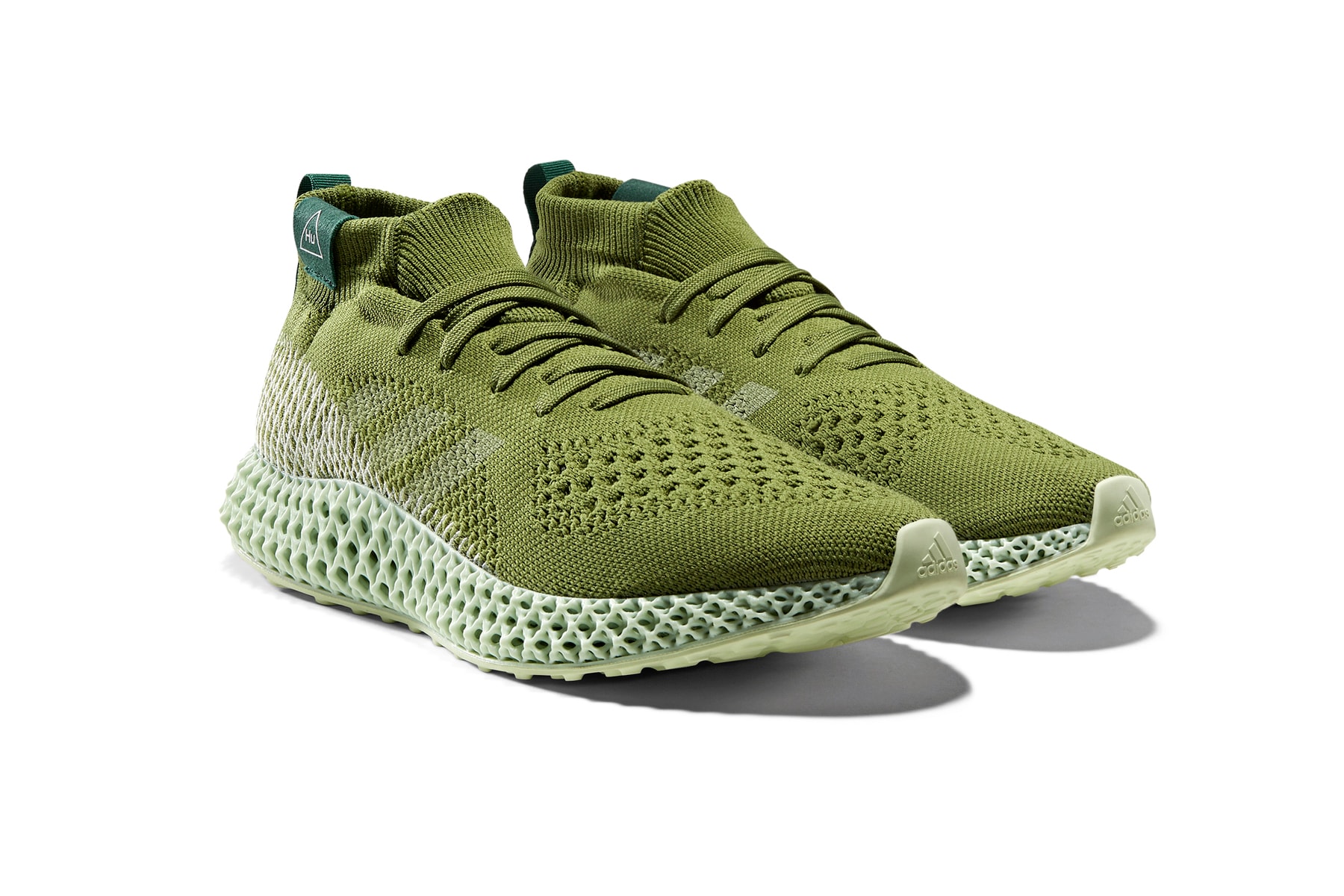 adidas Originals Pharrell Williams 4D Runner Release Info collaborations footwear sneakers 3d printing active purple tech olive 
