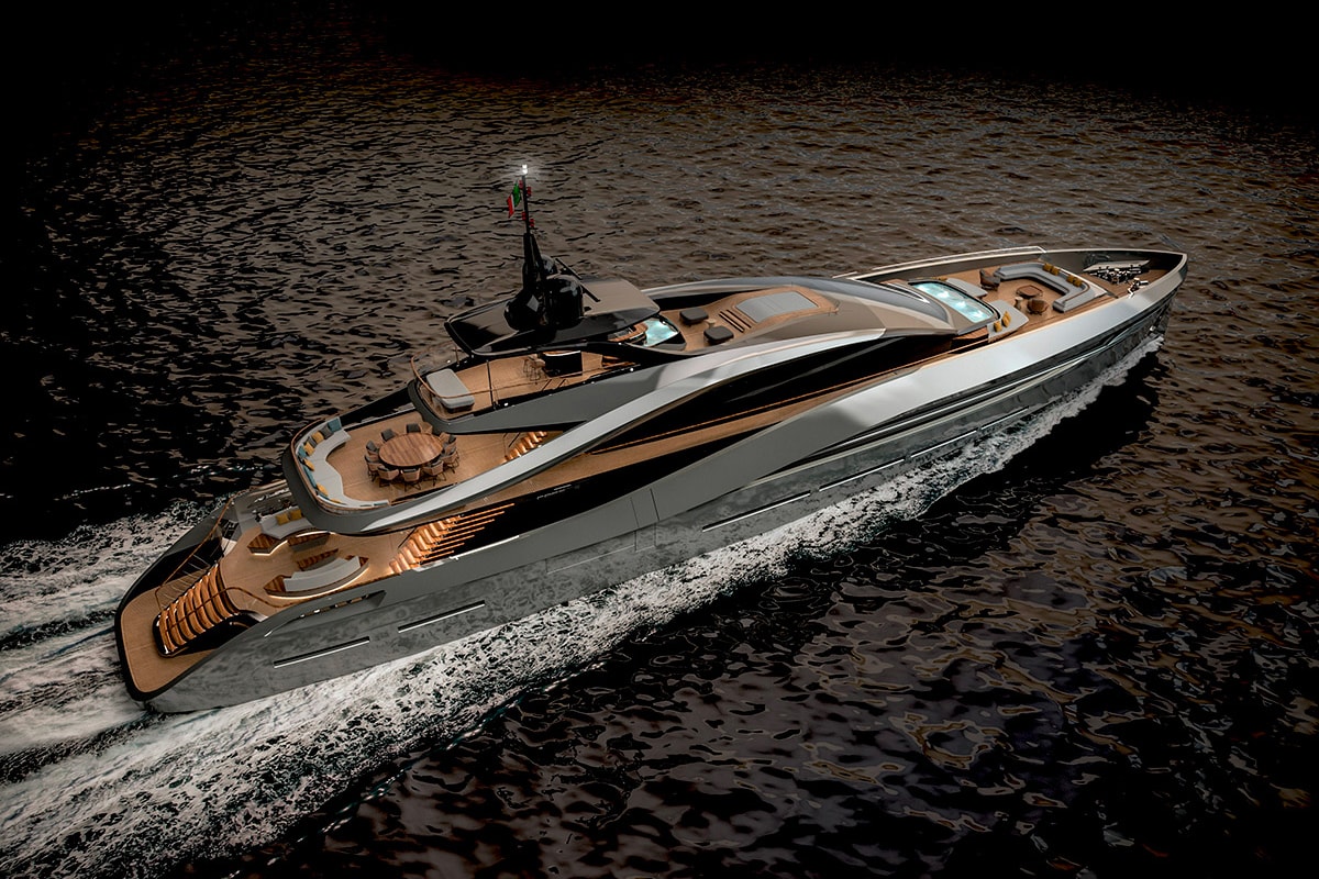 italian design pininfarina rossinavi super sport 65 yacht luxury boats ships 