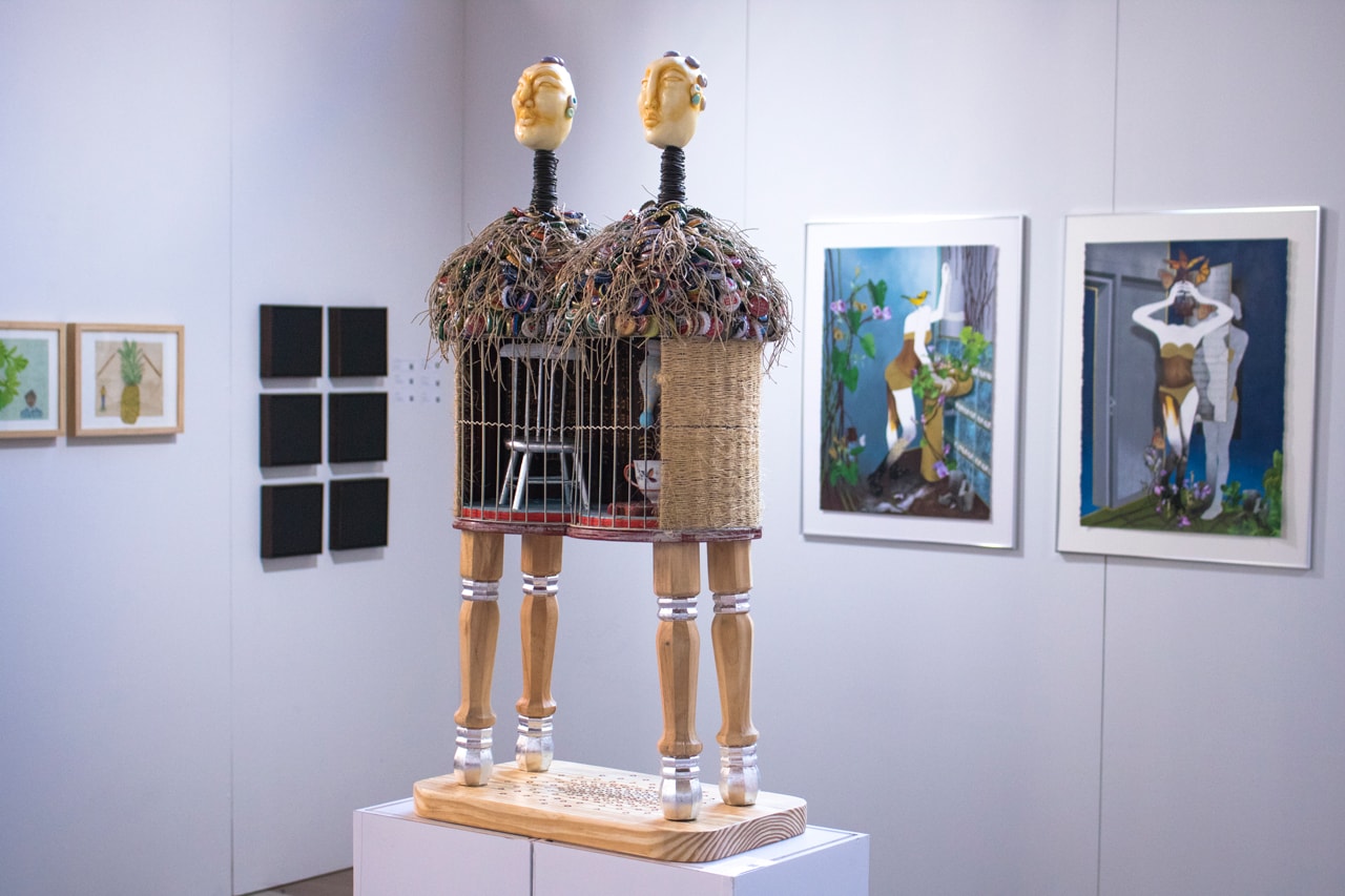 prizm art fair mikhaile solomon founder interview black art artists people of color african diaspora love in the time of hysteria art show