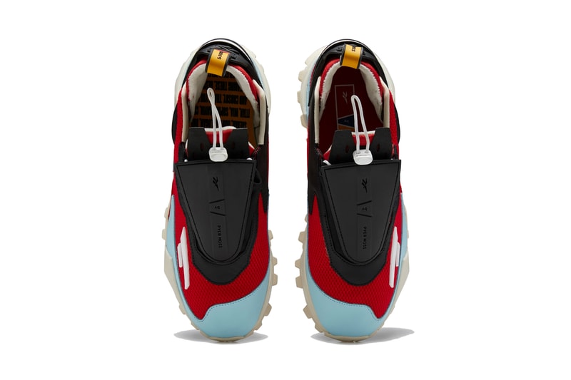 pyer moss reebok experiment 4 fury trail glory primal red sandtrap blue black white kerby jean raymond EH1233 release date info photos price