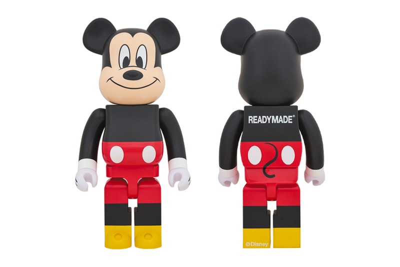 READYMADE Medicom Toy Mickey Mouse BEARBRICK 1000 toys figures toymakers Yuta Hosokawa retro vintage classic collectibles disney plus model japanese designer furniture
