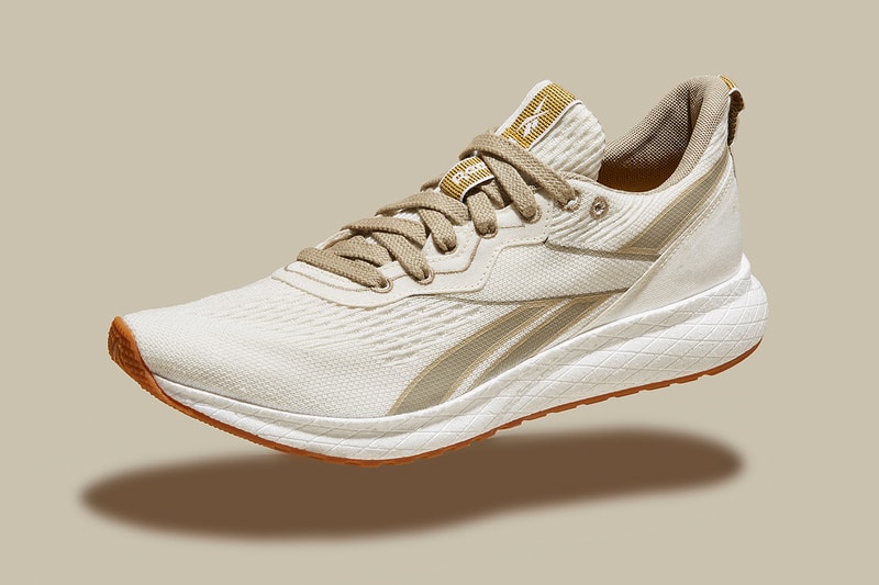 Reebok Forever Floatride Grow Unveil Release First Look Info Beige off white gum rubber sustainability environment [REE]GROW [REE]CYCLED Sekisui Corporation