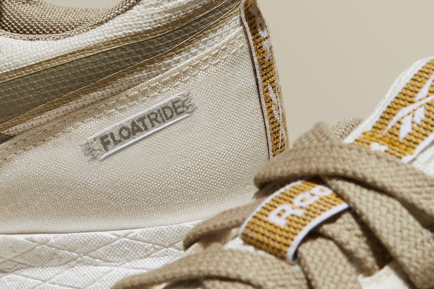 Reebok Forever Floatride Grow Unveil Release First Look Info Beige off white gum rubber sustainability environment [REE]GROW [REE]CYCLED Sekisui Corporation