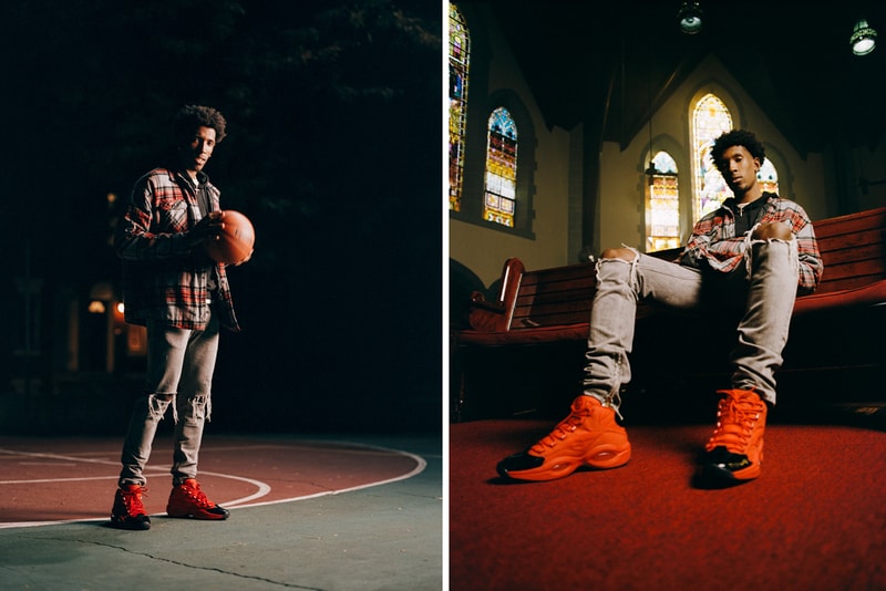 reebok question mid heart over hype red black Philadelphia philly release date info photos price allen iverson Josh Richardson 76ers