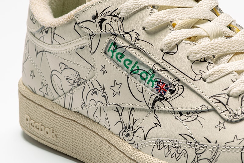 Reebok Tom and Jerry 2019 Capsule collection footwear shoes sneakers runners trainers court kicks cartoons animation 80 years warner bros Club C Revenge instapump fury