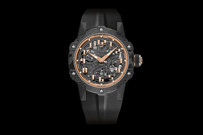 Richard Mille RM 33-02 Watch Info carbon case 41mm swiss design RM watches Luxury timepiece gold