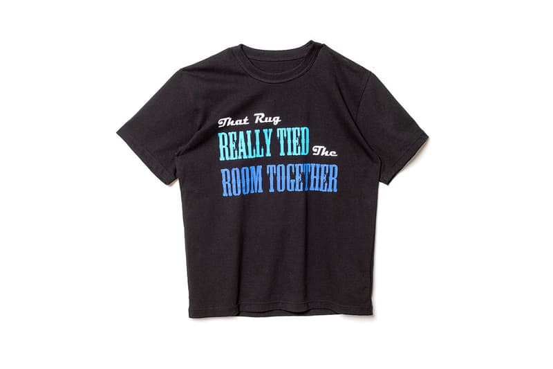 sacai 'The Big Lebowski' Capsule Collection Spring Summer 2020 SS20 Closer Look Release Information Chitose Abe Joel and Ethan Coen 1998 Crime Film "That rug really tied the room together"