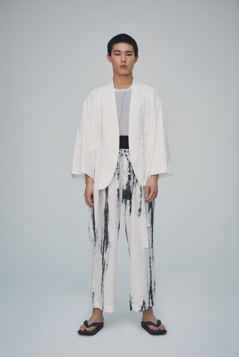 Sasquatchfabrix Spring Summer 2020 Collection lookbook traditional japanese garments wonder worker guerilla design studio Daisuke Yokoyama streetwear kaneai noragi seasonal