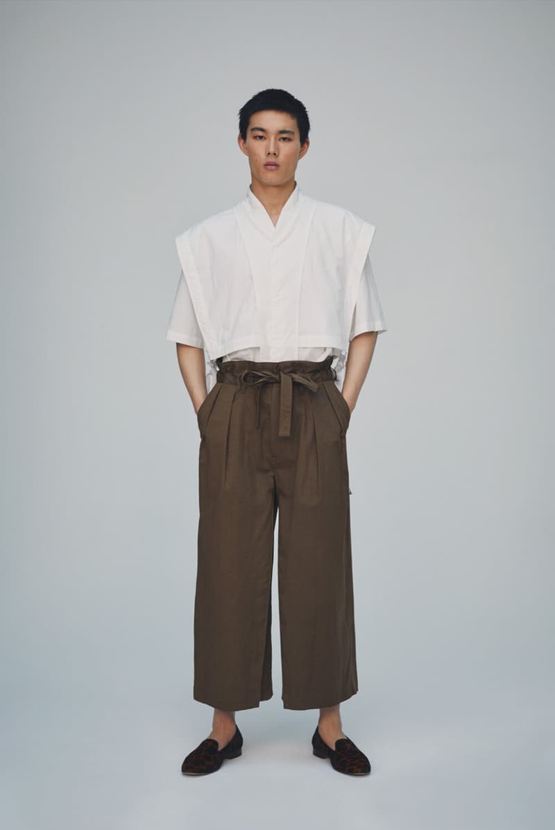 Sasquatchfabrix Spring Summer 2020 Collection lookbook traditional japanese garments wonder worker guerilla design studio Daisuke Yokoyama streetwear kaneai noragi seasonal