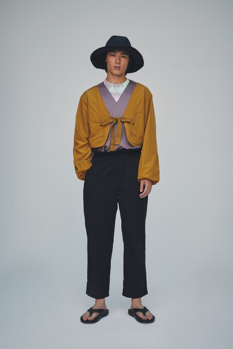 Sasquatchfabrix Spring Summer 2020 Collection lookbook traditional japanese garments wonder worker guerilla design studio Daisuke Yokoyama streetwear kaneai noragi seasonal