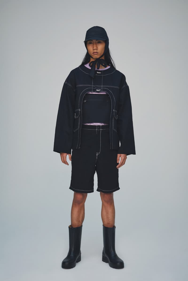 Sasquatchfabrix Spring Summer 2020 Collection lookbook traditional japanese garments wonder worker guerilla design studio Daisuke Yokoyama streetwear kaneai noragi seasonal