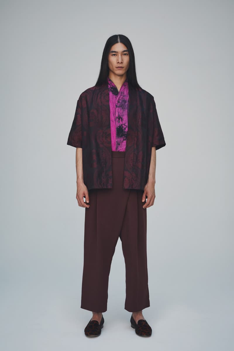 Sasquatchfabrix Spring Summer 2020 Collection lookbook traditional japanese garments wonder worker guerilla design studio Daisuke Yokoyama streetwear kaneai noragi seasonal