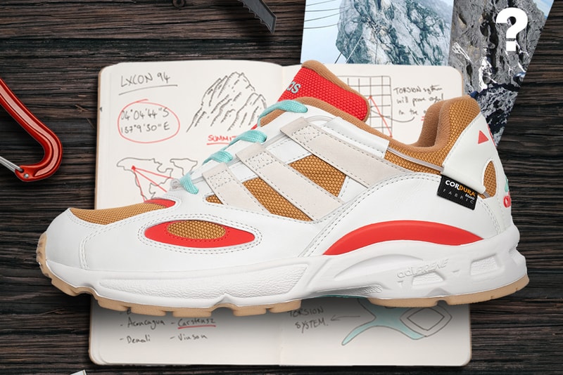size adidas lxcon 94 carstensz cordura white wheat tan blue red mountain climbing release date info photos price