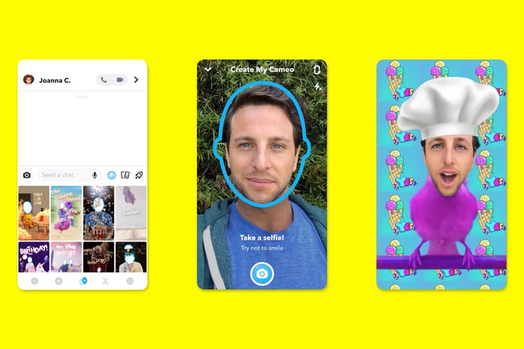 Snapchat Cameos Puts Your Face Onto GIFs