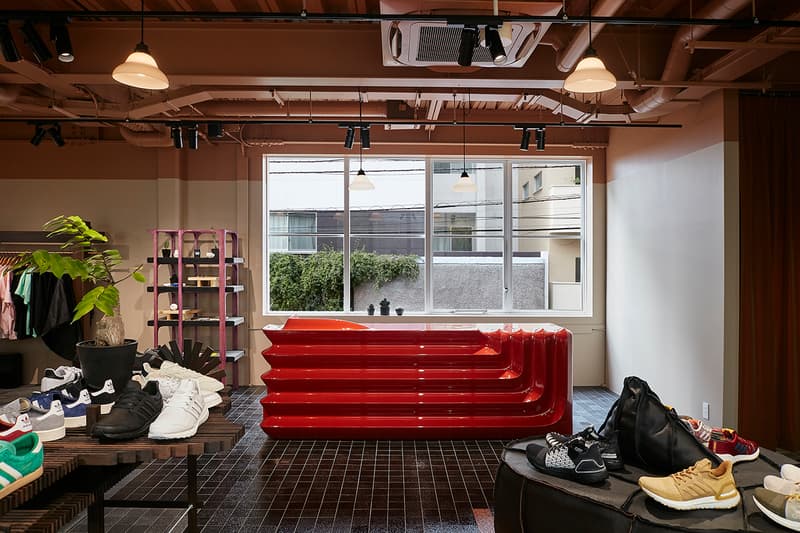 Sneakersnstuff Tokyo Store Launch Opening Date Unveiling First Look Grand Open Japan Asia Footwear Retailer Limited Edition Drops Design Stores Architecture Log Road in Daikanyama SNS Cafe