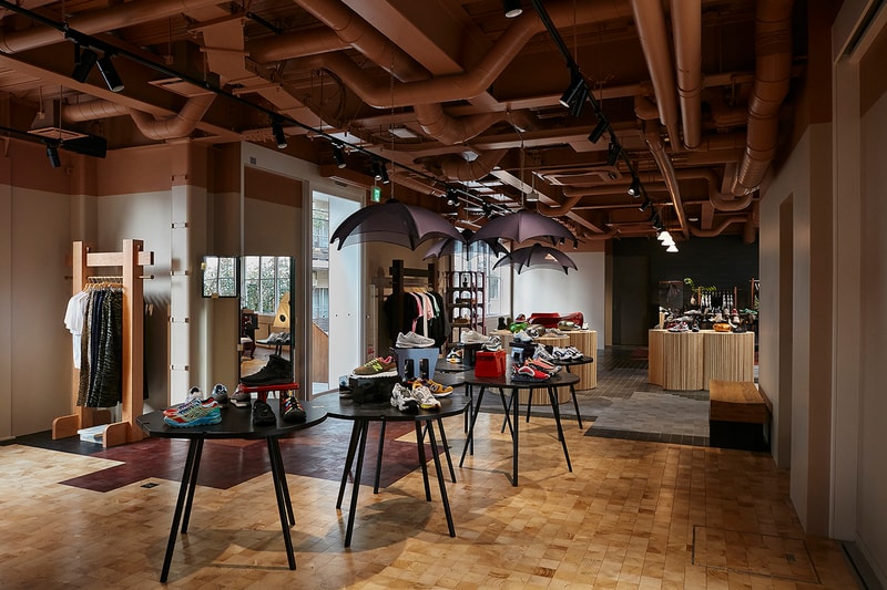 Sneakersnstuff Tokyo Store Launch Opening Date Unveiling First Look Grand Open Japan Asia Footwear Retailer Limited Edition Drops Design Stores Architecture Log Road in Daikanyama SNS Cafe