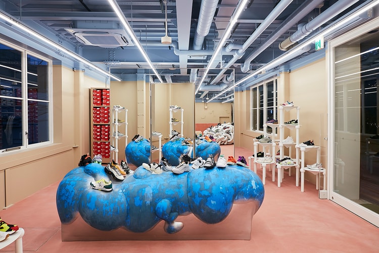 Take a Look Inside Sneakersnstuff's Traditional-Meets-Futuristic Tokyo Flagship Store