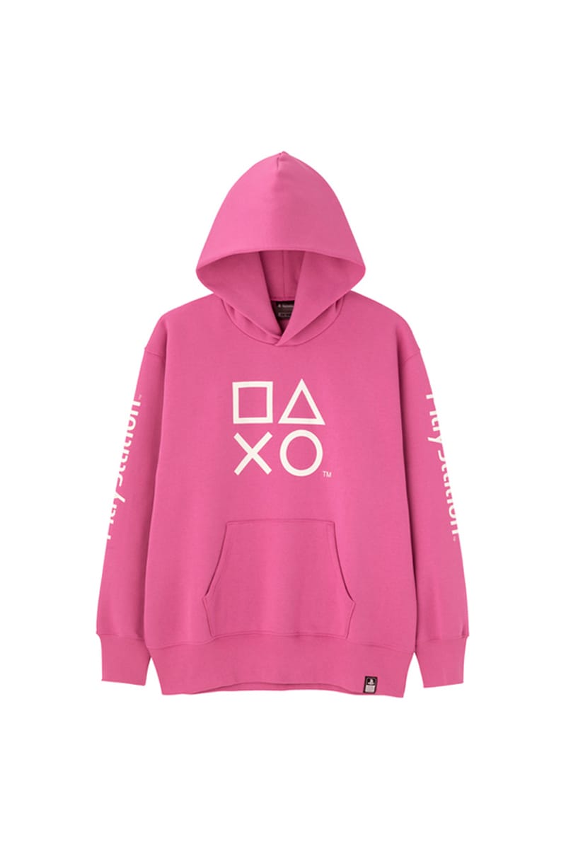 pink playstation sweatshirt