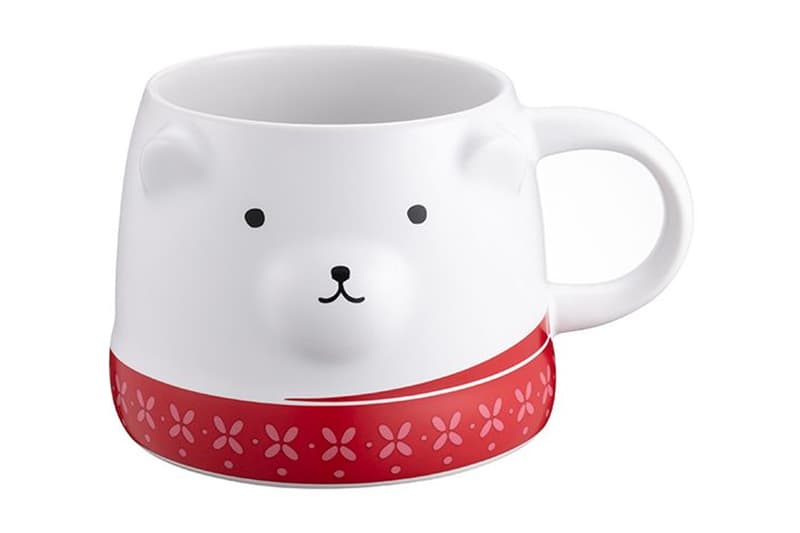 Starbucks Taiwan Limited Edition Polar Bear Accessories exclusive mug cup thermos plate holiday season festive christmas 2020 seasonal cartoon caricature tablewear lifestyle