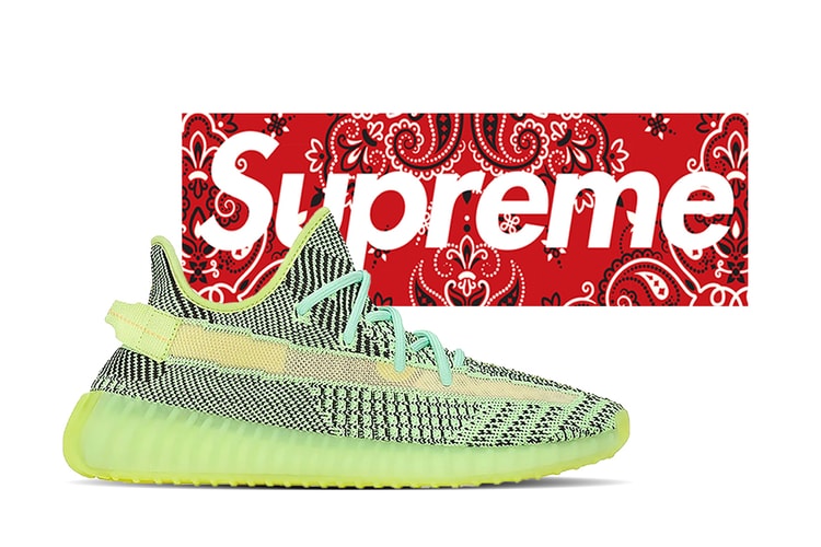 StockX Is Giving Away a Supreme Bandana Box Logo Hoodie and the YEEZY 350 "Yeezreel" for $1 USD